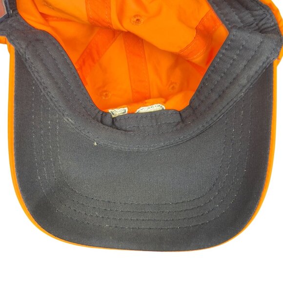 Vineyard Vines Baseball Cap Adults One Size Orange Whale Logo Adjustable - Picture 11 of 12